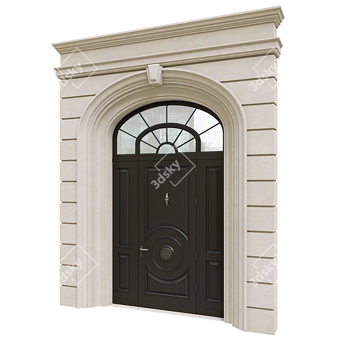 Optimized Exterior Doors v.51 3D model image 1