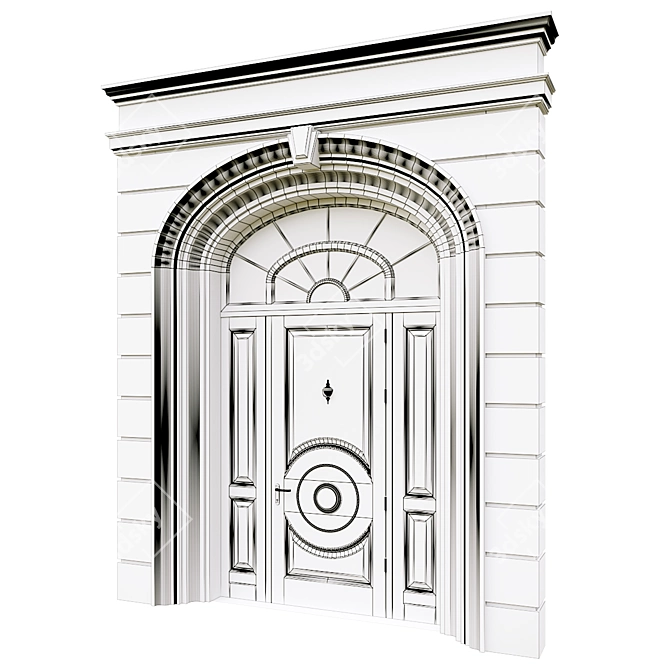 Optimized Exterior Doors v.51 3D model image 4