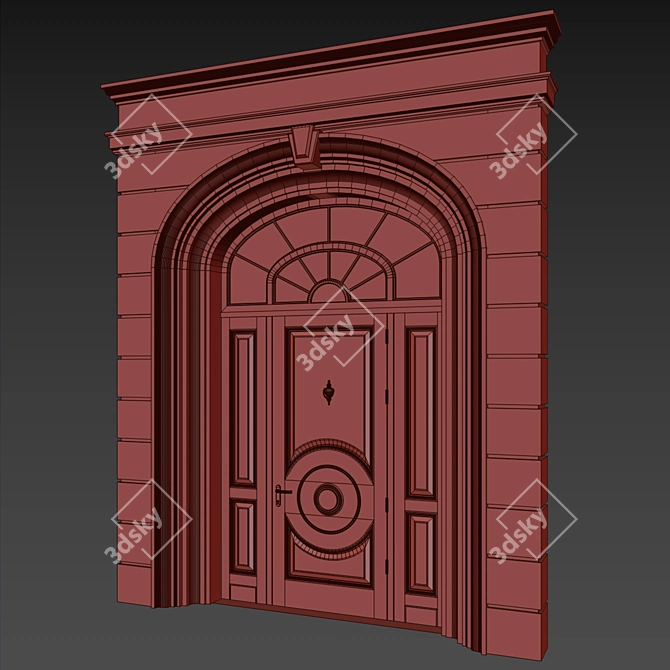 Optimized Exterior Doors v.51 3D model image 5