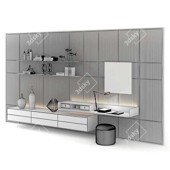 Rimadesio Self Plan Set: Stylish & Functional Solution 3D model image 7