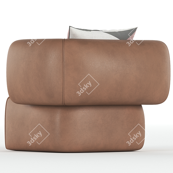 HUG Armchair - Stylish Comfort for Your Home 3D model image 5