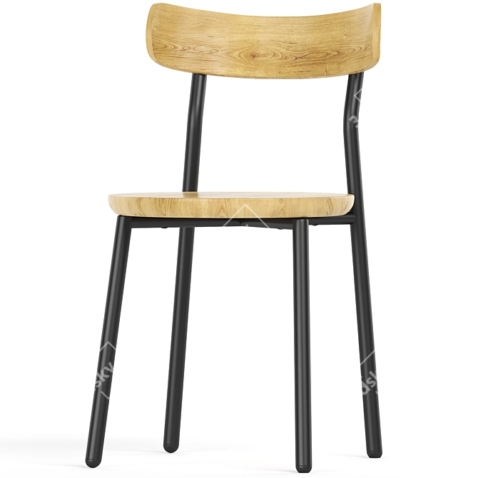 Modern Design Them Chair 3D model image 2