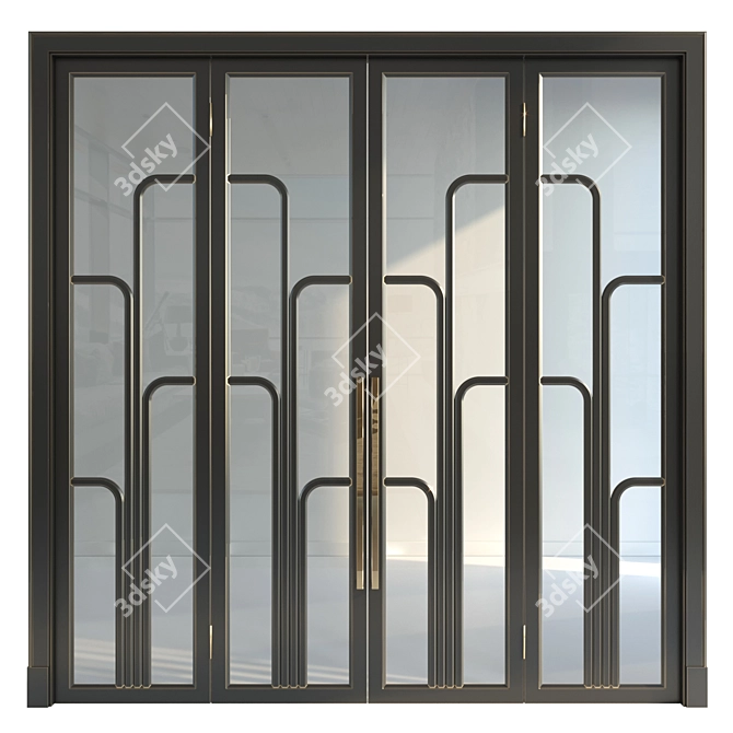 Versatile Archive Doors 3D model image 1