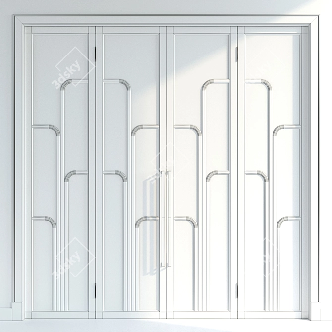 Versatile Archive Doors 3D model image 4
