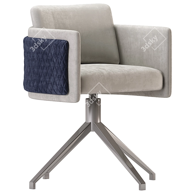 Sleek Amet Sedia Chair: 3Ds Max 2014, Corona 5.2  3D model image 1