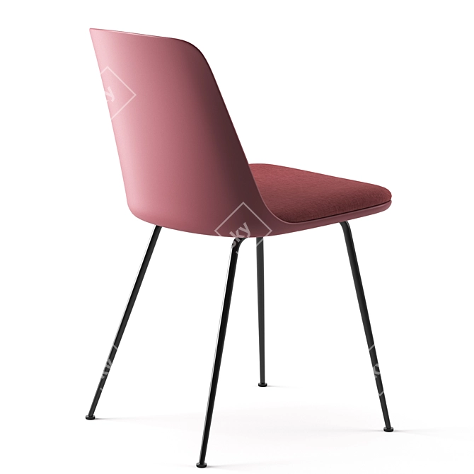 Modern Rely HW7 Chair by &Tradition 3D model image 6