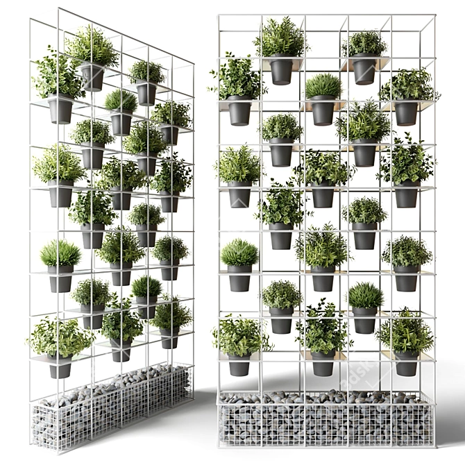 Vertical Oasis: Transform Your Space 3D model image 1