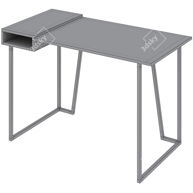 Cosmo Geras Desk: Sleek and Functional 3D model image 4