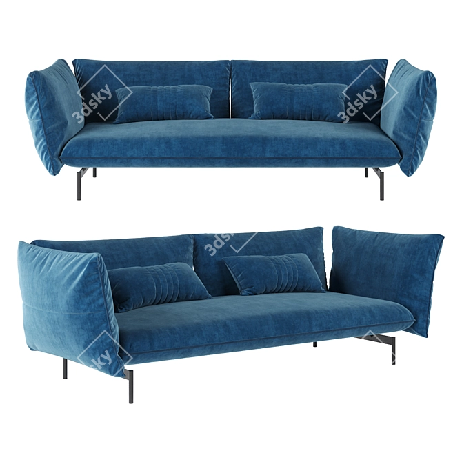 Liujoliving Ice Breaker Modular Sofa 3D model image 1