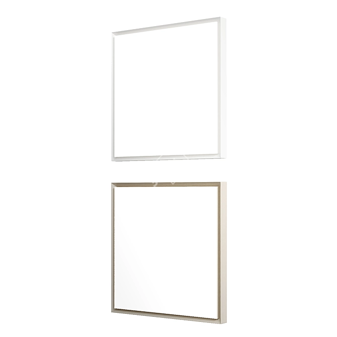 Modern ZL 21 Mirror Set 3D model image 2