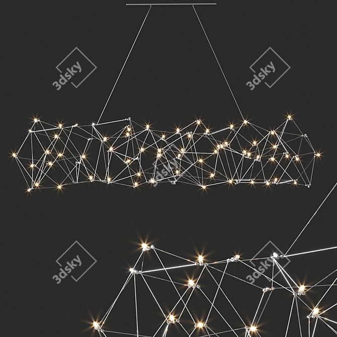 Quasar Chilla: Modern Illumination Collection 3D model image 3