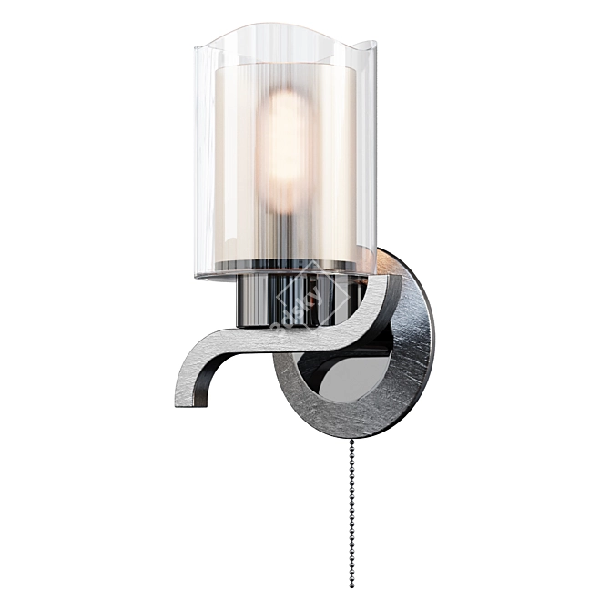 Elegant Aelita Wall Sconce 3D model image 1