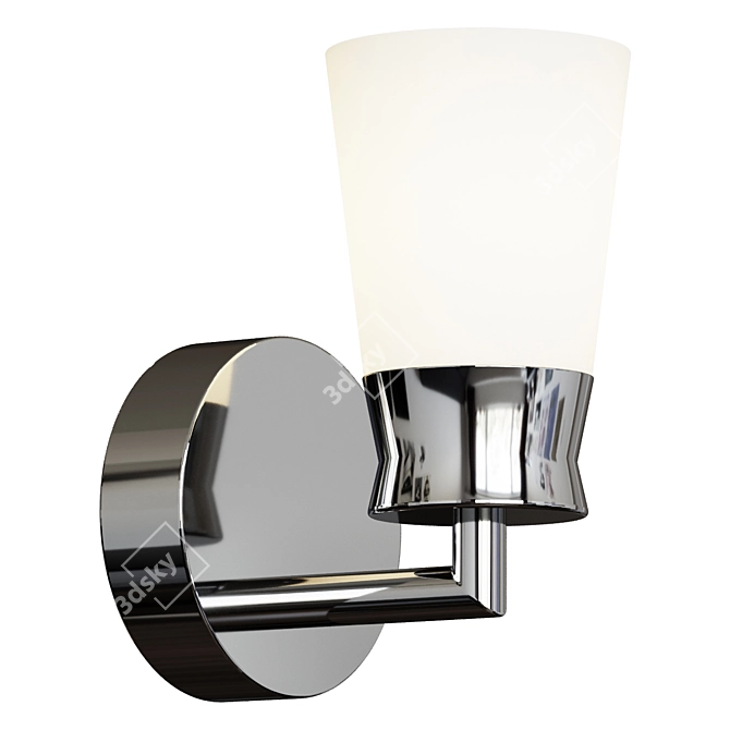 Aqua Wall Light Sconce 3D model image 1