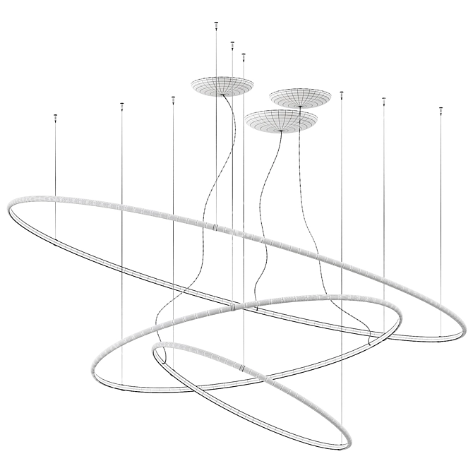 Sleek Illumination: Lancia Tonda Lighting 3D model image 4