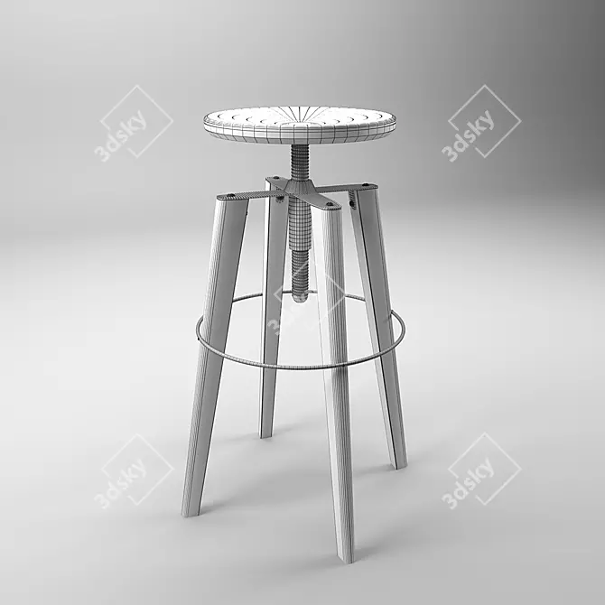 Stylish Bar Table for Any Occasion 3D model image 3