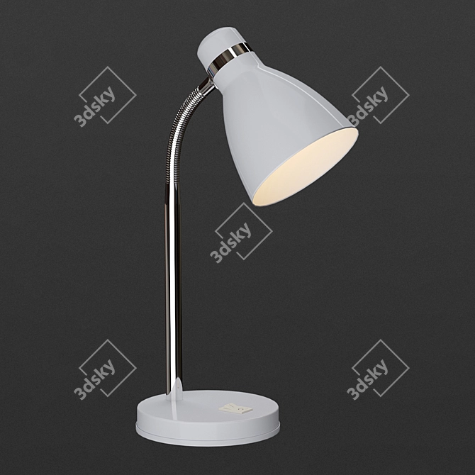 Arte Lamp 48 White Table Lamp 3D model image 3