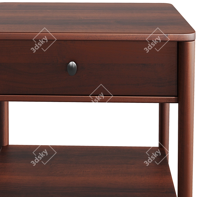 Modern Gia Nightstand Furniture Design 3D model image 2