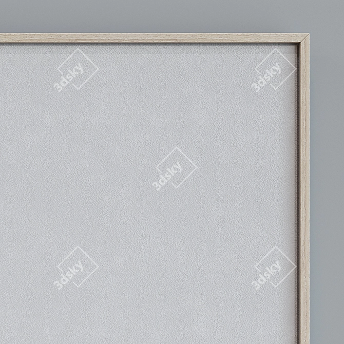 Modern Portrait Picture Frame Set 3D model image 6