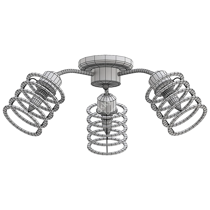 Vitaluce Model v4916 Ceiling Chandelier 3D model image 2