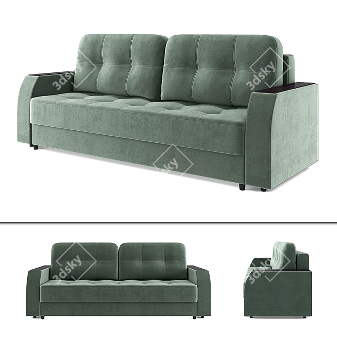 Silva "New York" Sofa Bed 3D model image 1