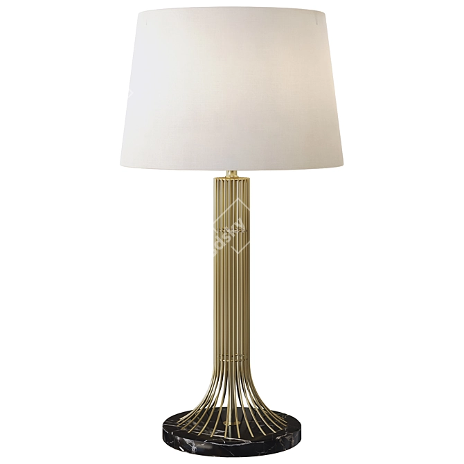 Elegant Biennale Table Lamp Model 3D model image 1