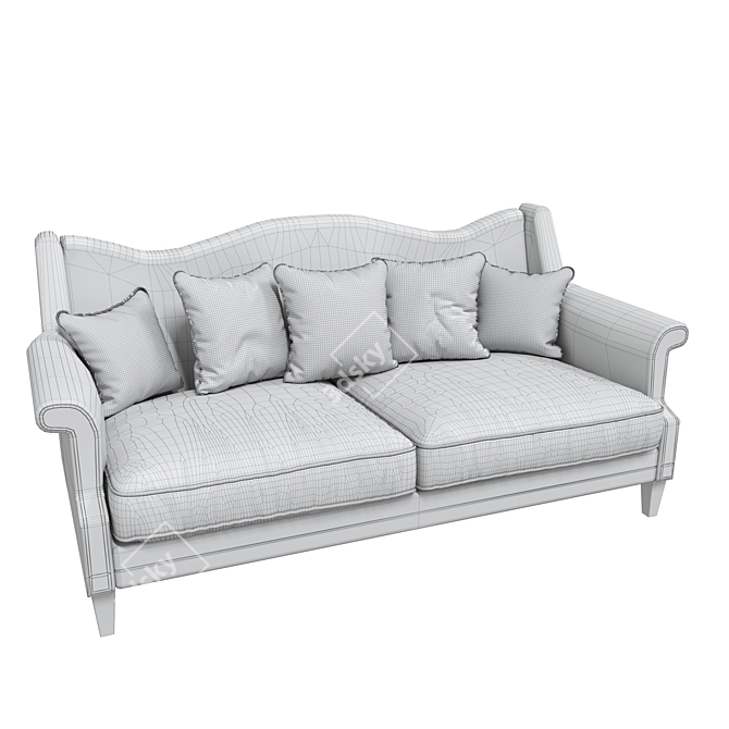 American Classic Fitzgerald Sofa 3D model image 2