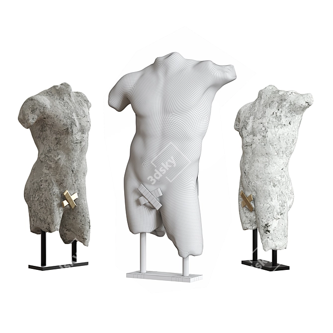 Sculpt Body 02: High-Quality 3D Model 3D model image 8