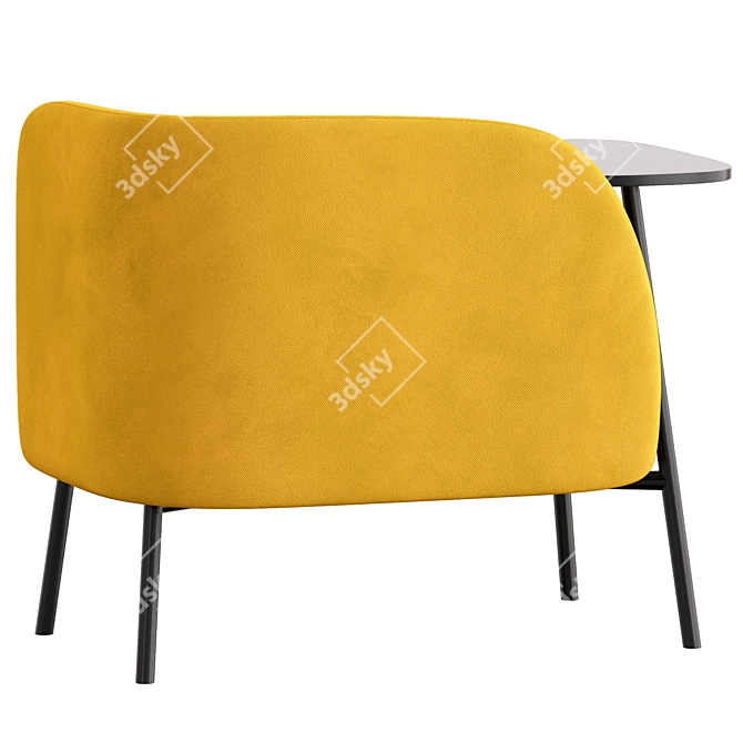 Elegant Bross Sit Armchair 2015 3D model image 2