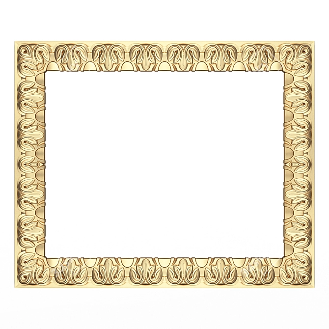 Modern Classic Frame 3D Model 3D model image 1