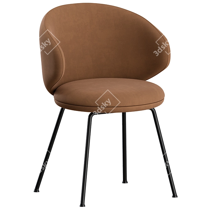  Sophisticated Belle 4L Chair Set 3D model image 5