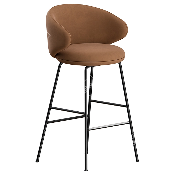 Elegant Arrmet Belle ST-4L Stools 3D model image 4