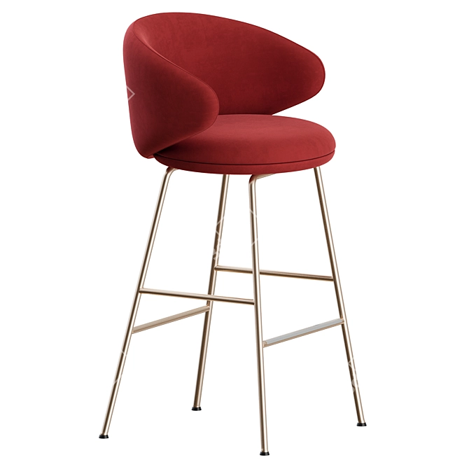 Elegant Arrmet Belle ST-4L Stools 3D model image 1