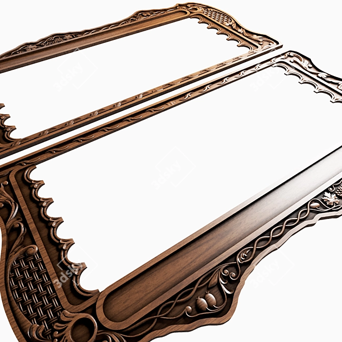 Title: 3D CNC Woodworking Files 3D model image 2