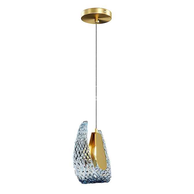 Luminous Lucia Pendant Light 3D model image 2