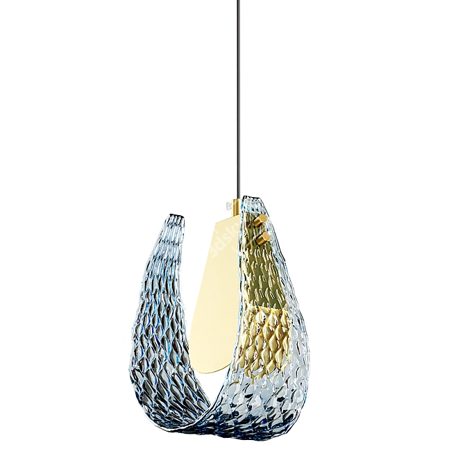 Luminous Lucia Pendant Light 3D model image 3