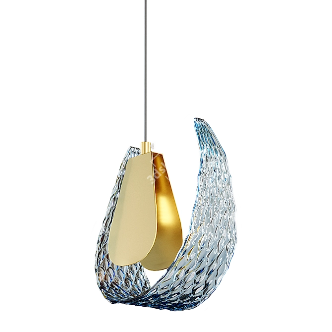 Luminous Lucia Pendant Light 3D model image 4