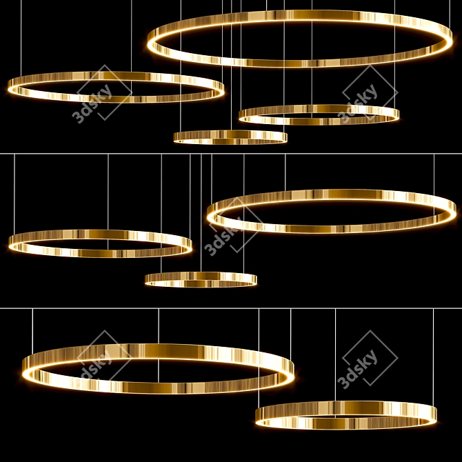 Modern Cruise LED Lamp 3D model image 1