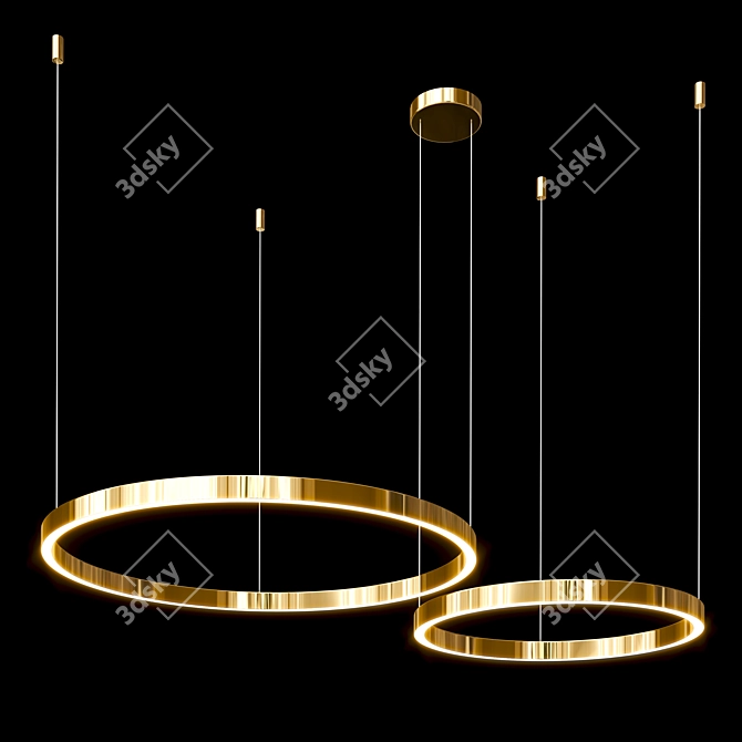 Modern Cruise LED Lamp 3D model image 2