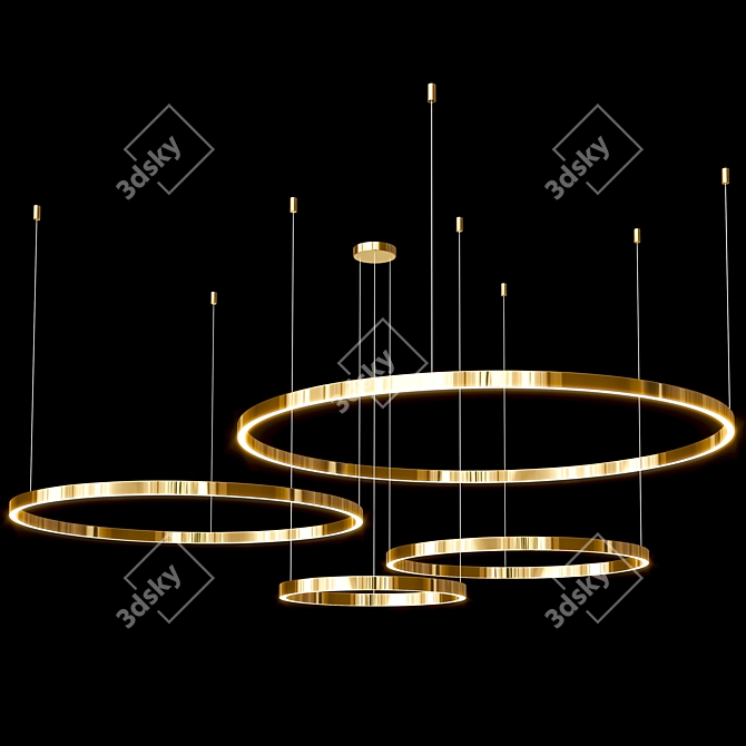 Modern Cruise LED Lamp 3D model image 4