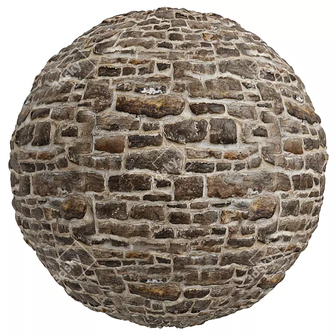 Stone Covering Texture Set | 3D Assets 3D model image 3