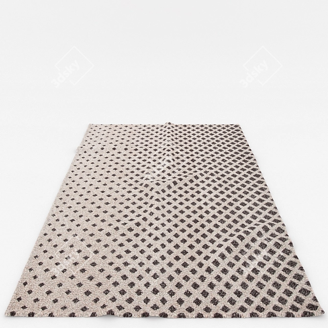 Variety of Quality Rugs Set 3D model image 6