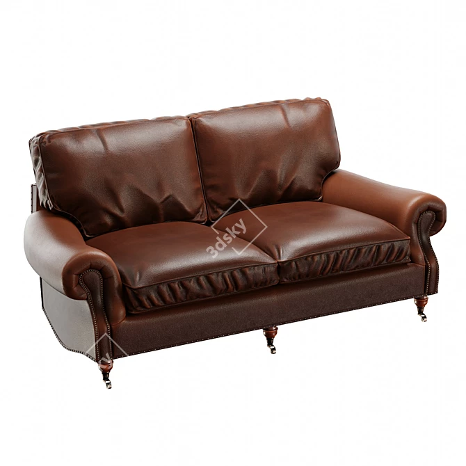 Heritage Design Balmoral Sofa 3D model image 1