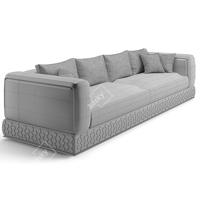 Westbury Sofa 321 cm Comfort 3D model image 4