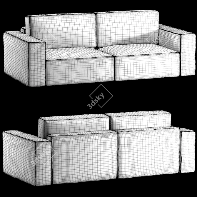 Emerald Happy Sofa 3D model image 3