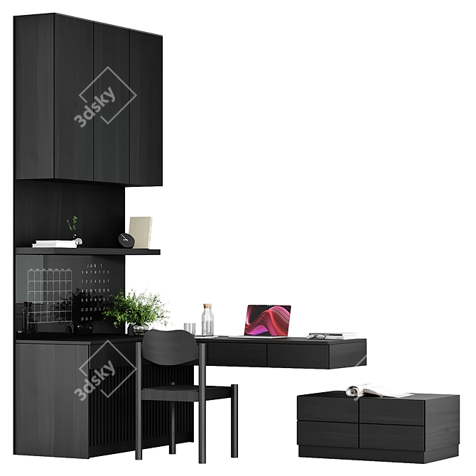 Versatile Workstation Solution 3D model image 1