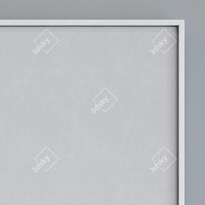 Modern Glass Picture Frame Set 3D model image 6