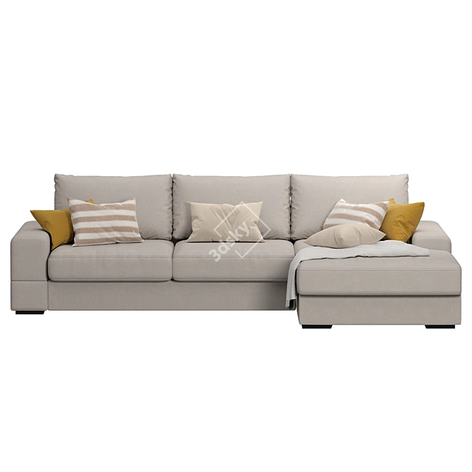 Luxury Lagon Sofa Set 3D model image 2