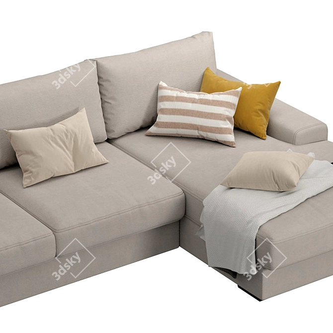 Luxury Lagon Sofa Set 3D model image 3