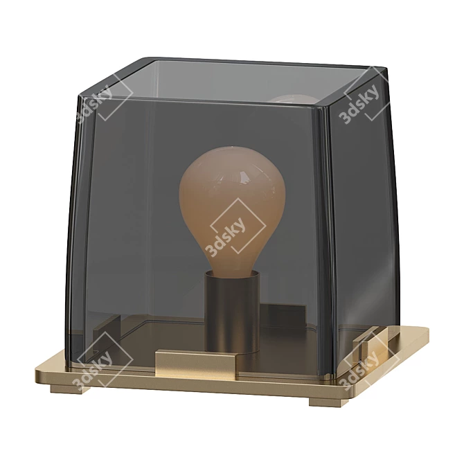 Urban Glow Lantern 3D model image 1