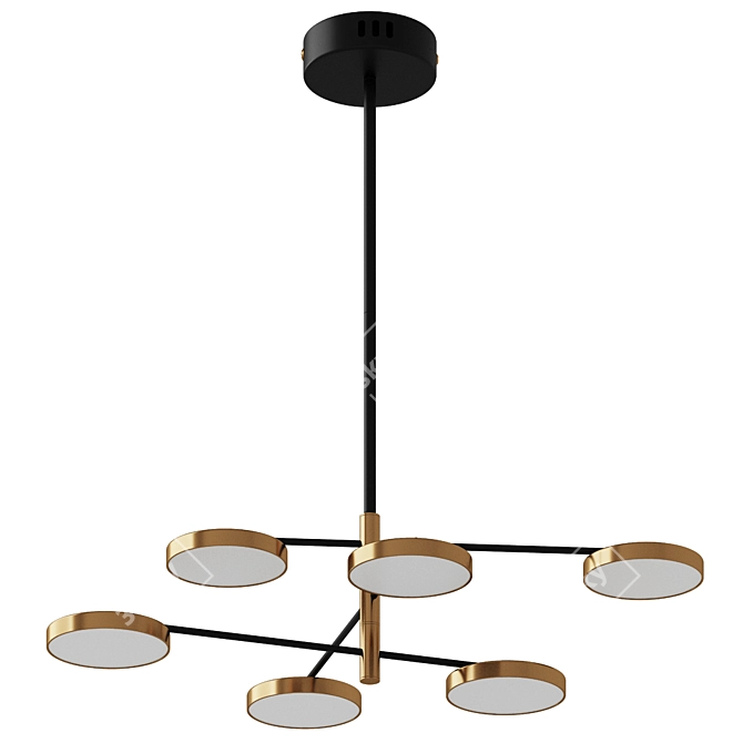  ST Luce Farone Chandelier, 100cm 3D model image 4